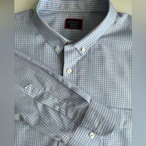 UNTUCKit Men's Blue Checkered‎ Shirt